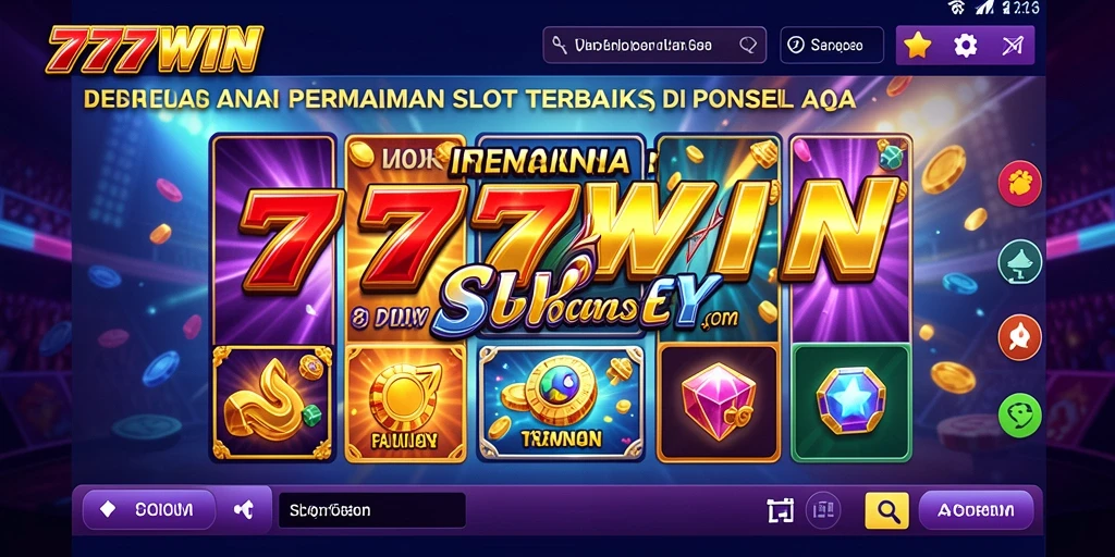 Tampilan gameplay menarik dari 777WIN dalam Slot.