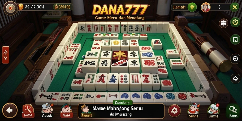 Tampilan gameplay DANA777 yang menakjubkan dan penuh warna.