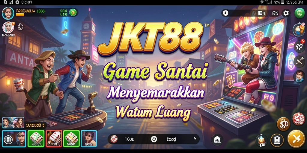 Gambaran gameplay penuh warna dari JKT88 yang menghibur.
