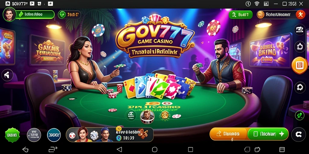 Screenshot gameplay SOV777 menghilangkan batasan antara pemain dan dealer.