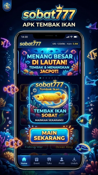 Pengguna menikmati kemudahan akses aplikasi dari sobat777.